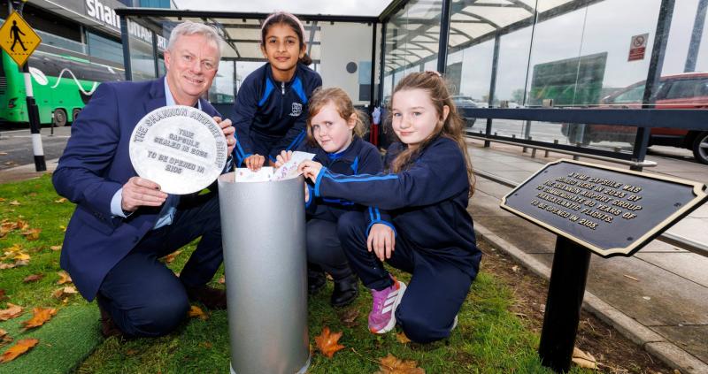 Shannon Airport looks to the future with sealed time capsule