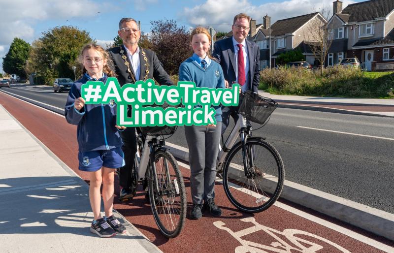 Limerick leading the Active Travel way for infrastructure across Ireland