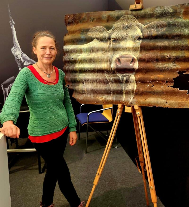 Artist Deirdre Dunne