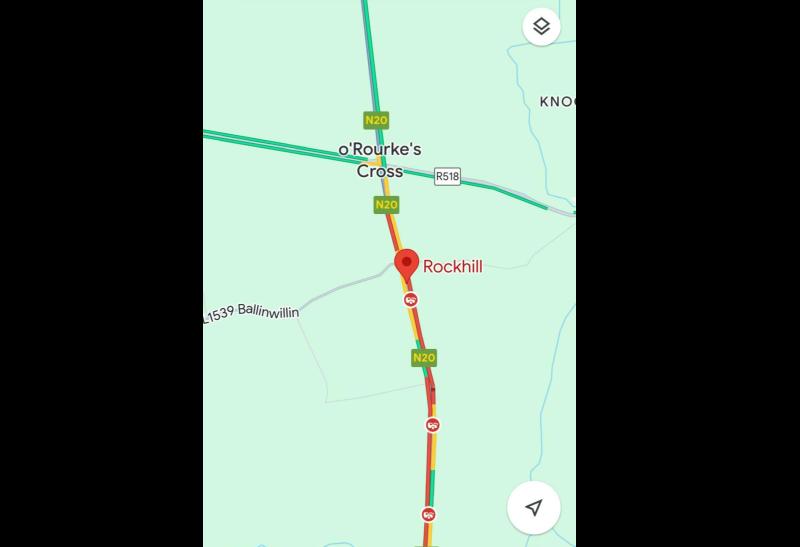 BREAKING: Major traffic delays following collision on main Limerick road