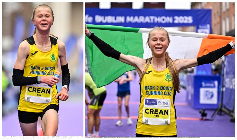 Shock and joy as Limerick teenager wins national title in Dublin Marathon