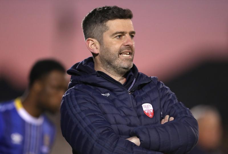 'This is what it's all about' - Treaty United manager Tommy Barrett reacts to historic play-off berth 