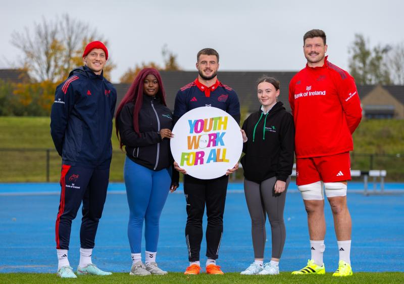 Munster Rugby announce Limerick Youth Service as charity partner