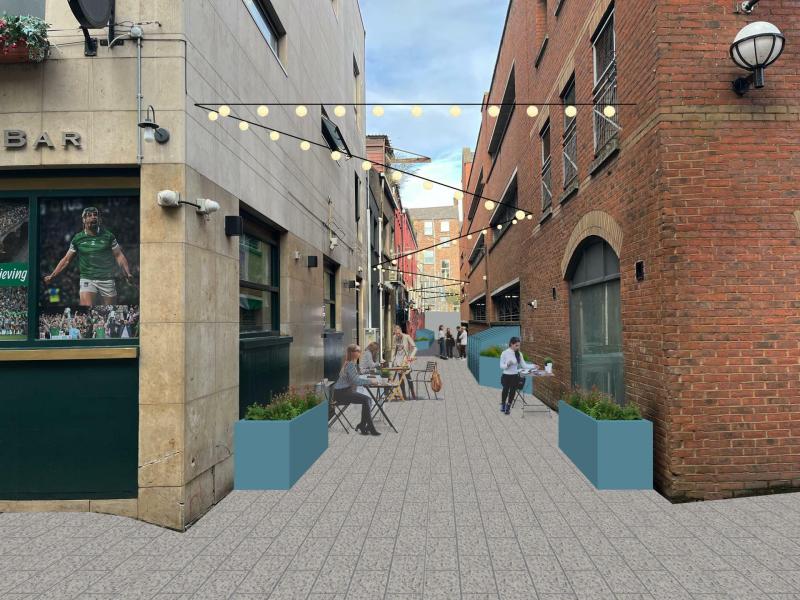 Abandoned bins removed from laneways in Limerick city centre