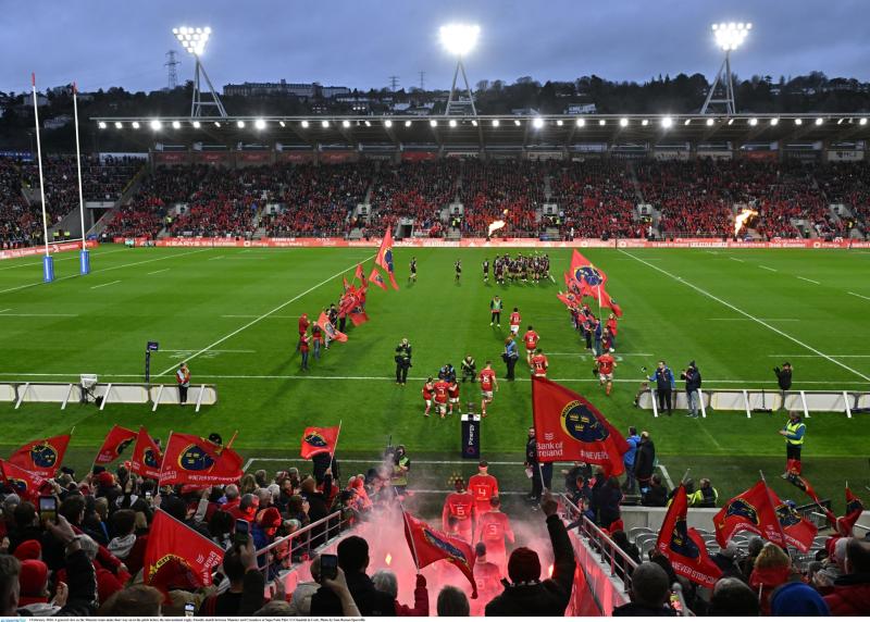 Record crowd expected for Munster Rugby's Champions Cup clash against Gloucester in Cork