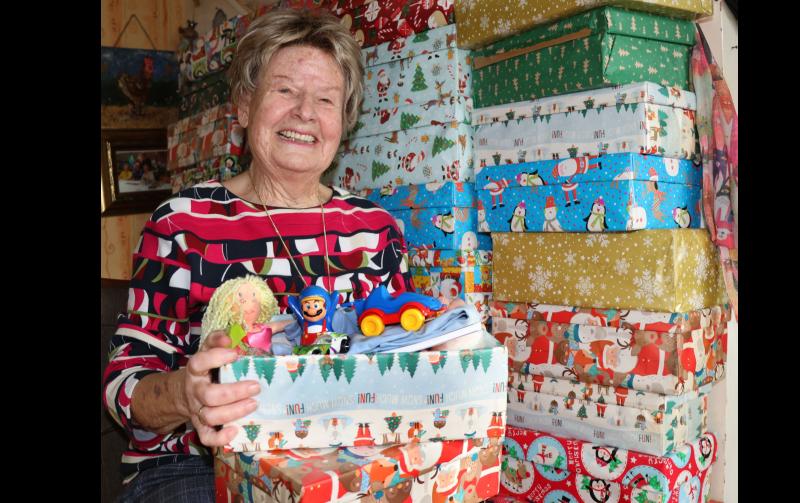 ‘It doesn’t take much to make a child happy’: How a Caherdavin lady spreads Christmas joy
