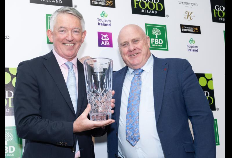 Limerick hotelier celebrates national win at Good Food Ireland Awards 