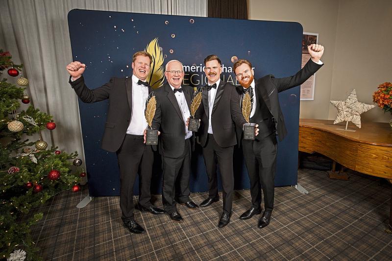 Healthcare research firm named overall company of the year at Limerick Chamber awards