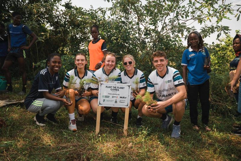 Four Limerick GAA stars spend a week in Uganda for ‘Plant the Planet’ campaign
