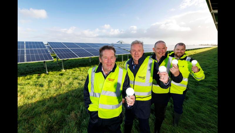 Shannon Airport unveils Ireland’s first airfield solar PV farm in major €6.6m investment