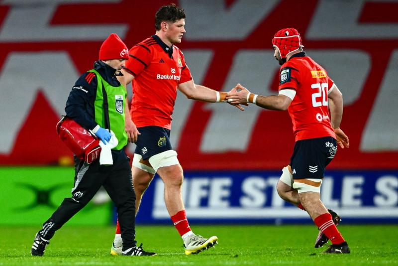Injury blow for Munster rugby side ahead of Champions Cup opener against Bath