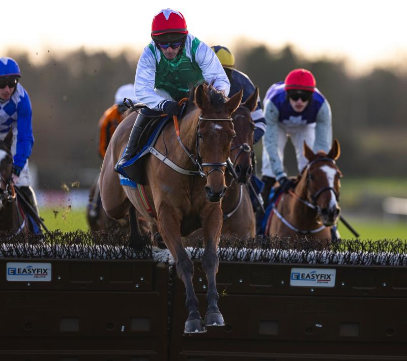 Limerick trainer Eric McNamara wins for the Preachers Syndicate-owned  L'Evangeliste