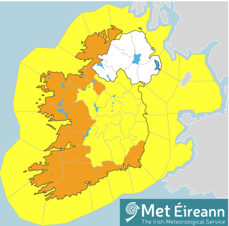 BREAKING: Status Orange wind warning issued for Limerick ahead of Storm Bram