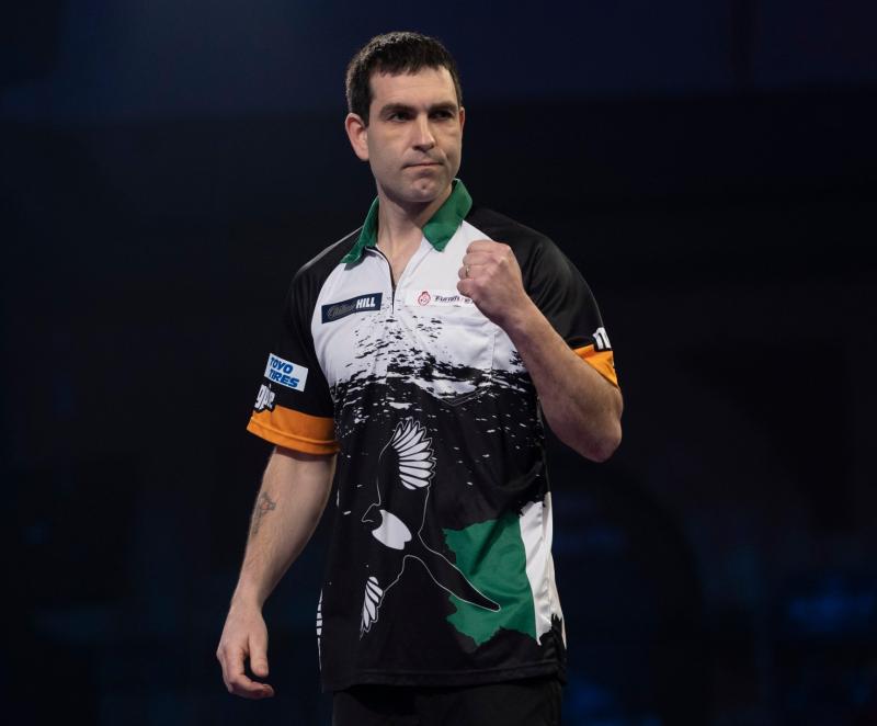 Limerick man William O'Connor eyes mammoth PDC World Darts Championship tie with Michael van Gerwen