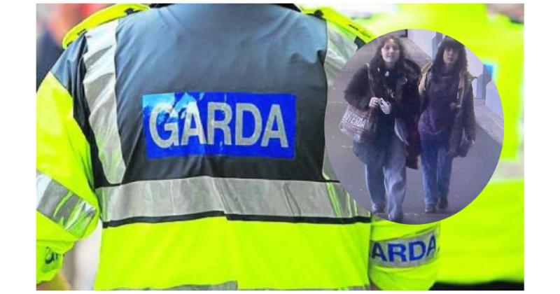 Gardai release CCTV footage of two missing girls who may be in Dublin City Centre