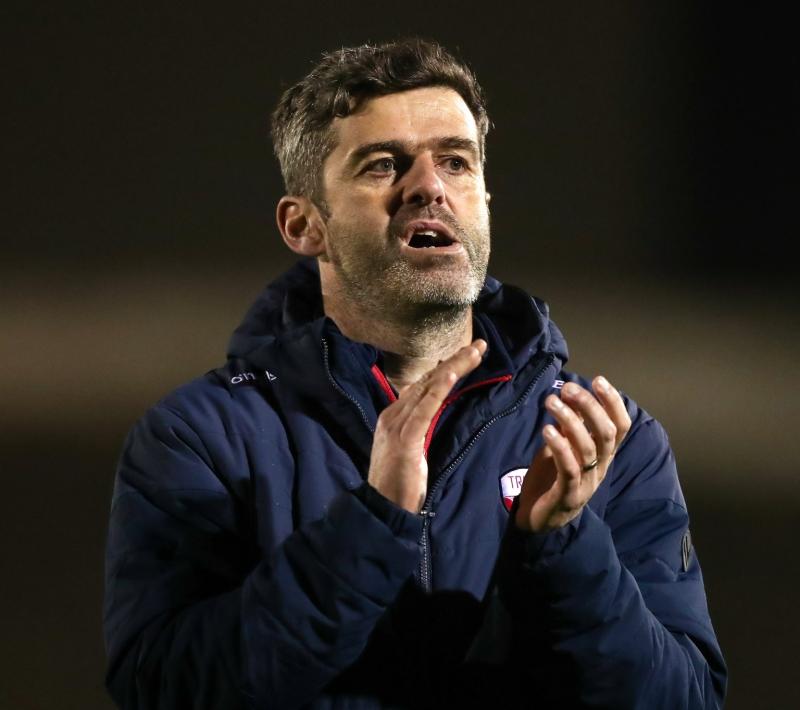 Treaty United manager Tommy Barrett looks ahead to 2026 