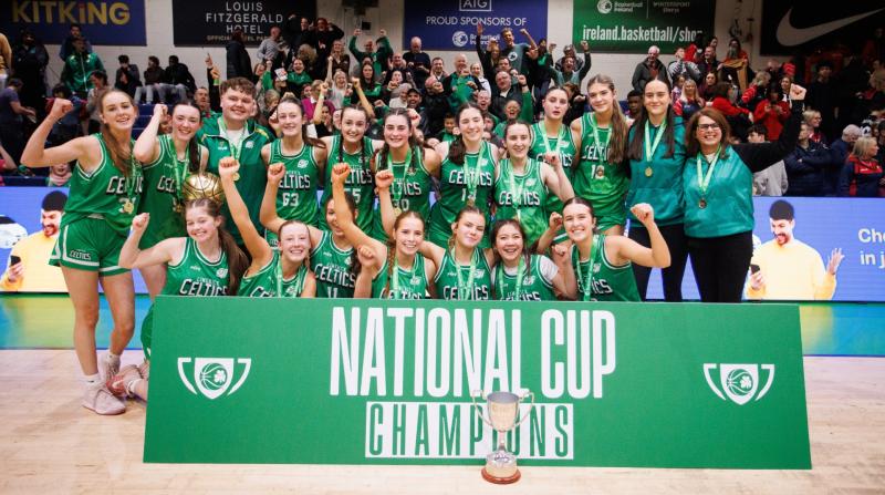 Limerick Celtics celebrate thrilling U18 Women's National Cup final success