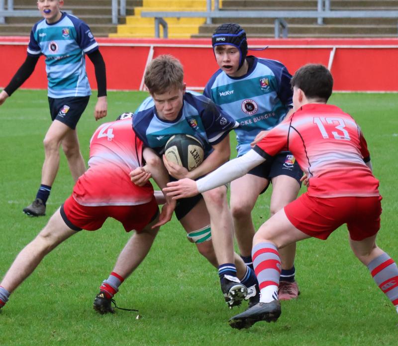 Castletroy College dismantle Gelnstal Abbey in U16 Munster Junior Cup at Thomond Park 