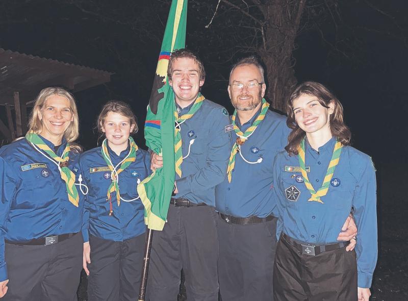 The Limerick family that Scouts together, sticks together!