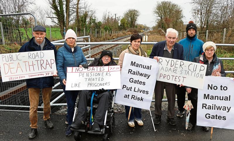 Locals plan to protest on rail line during the Ryder Cup in Limerick over 'deathtrap' level crossing