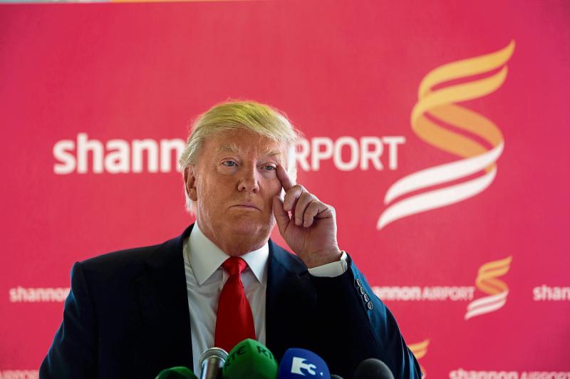 Donald Trump to touch down in Shannon en route home from Davos - reports