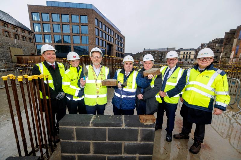 Update on construction timeframe for 14-storey building in heart of Limerick