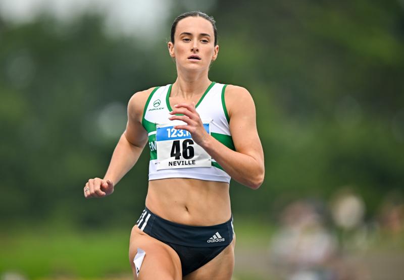 Limerick athlete Ciara Neville storms to new personal best time over 60m