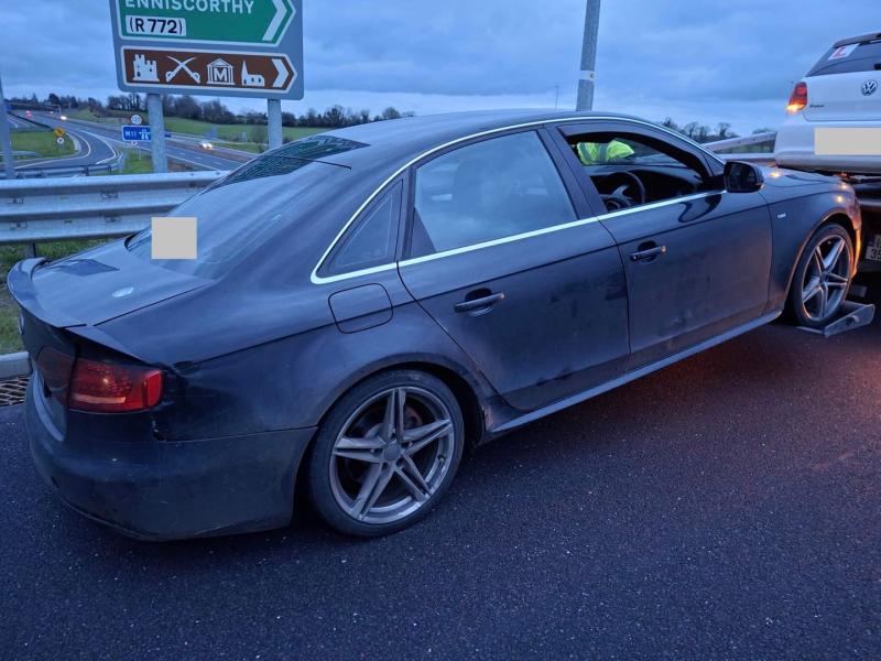 Gardai put the brakes on motorist caught driving car with 'a number of serious defects'