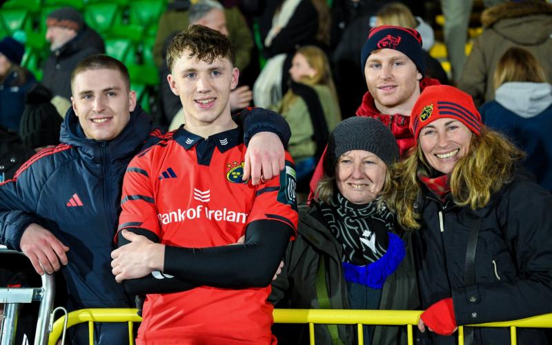 Seven Munster Rugby players in Ireland U20 matchday squad to face French in U20 Six Nations opener