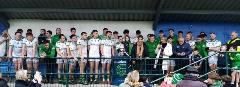 Limerick champions Ballybrown celebrate Munster club junior B hurling final win