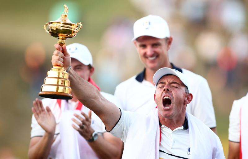 Rory McIlroy wants Europe's players to 'set the tone early on in the week' at Adare Manor Ryder Cup