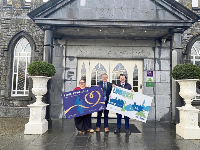  Inter-county link  to boost gift cards in Limerick and Tipperary