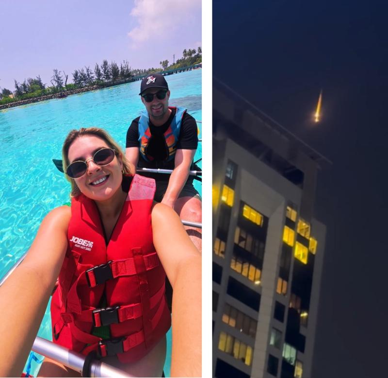 'Scary times&rsquo;: Limerick-based couple on honeymoon describe &lsquo;missile and drone interceptions&rsquo; in Dubai