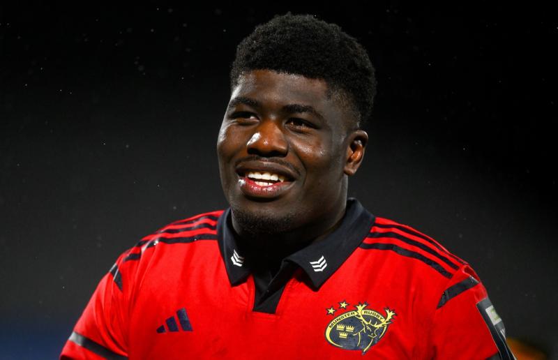Exciting back-row signs new two year deal with Munster Rugby