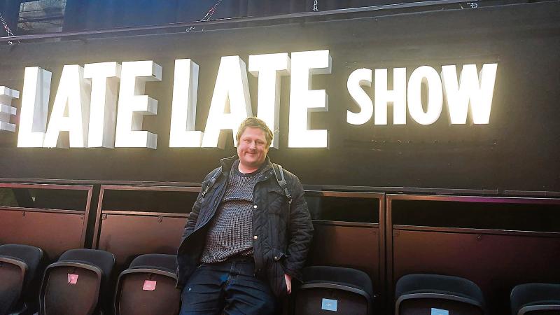Inside the Late Late Show: Limerick Live reporter visits studio four!