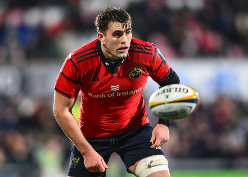 Highly-rated young Munster Rugby forward to train with Ireland Six Nations squad ahead of Scotland clash