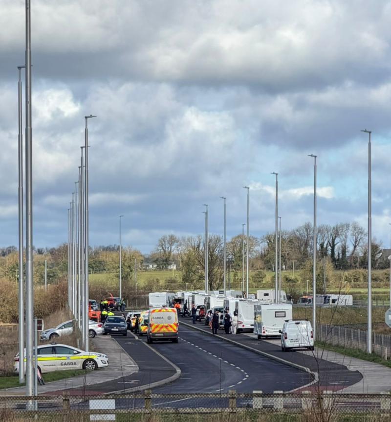 UPDATE: &lsquo;Unauthorised encampment&rsquo; moved on from Limerick in major garda operation
