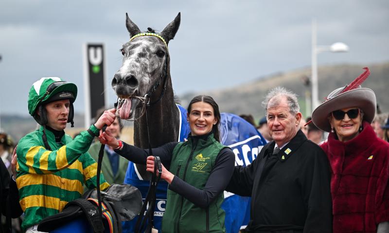 Limerick owner JP McManus celebrates big double success on his 75th birthday at Cheltenham Festival
