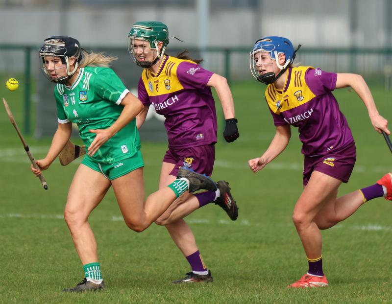 Limerick boost hopes of booking National Camogie League final spot win victory over Wexford 