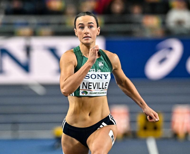 Limerick sprinter Ciara Neville claims fourth place finish in 60m heats at World Indoor Championships