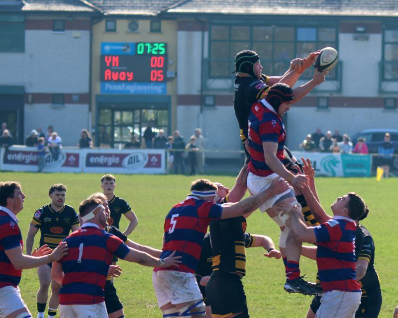 Energia All-Ireland League action 