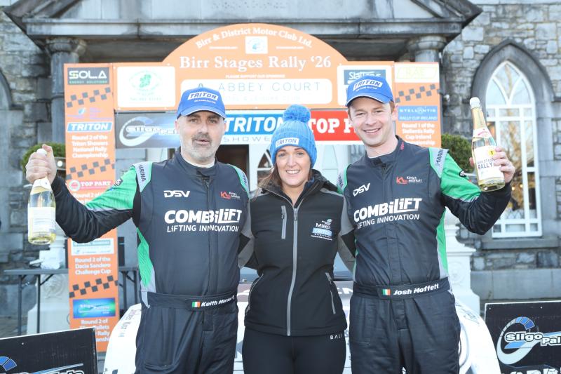 Limerick success at the Abbey Court Hotel Birr Stages Rally