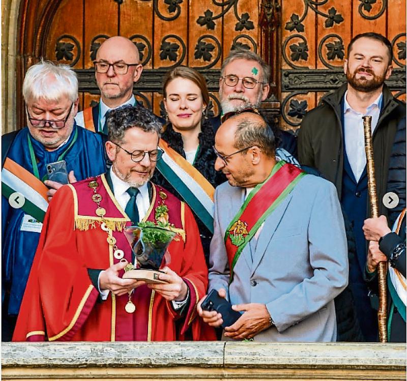 Mayor of Limerick John Moran hits Brussels for St Patrick&rsquo;s Day event
