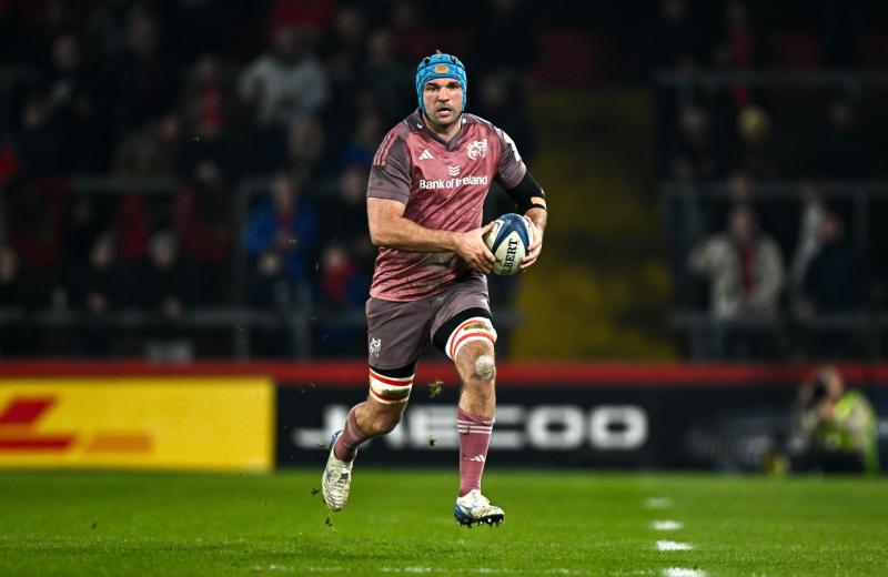 Captain Tadhg Beirne among 10 changes to Munster rugby team to play Exeter Chiefs