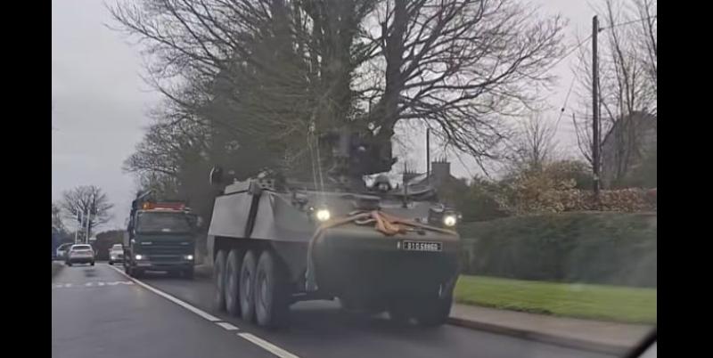 Defence Forces clarify why armoured vehicles are on the streets of Limerick