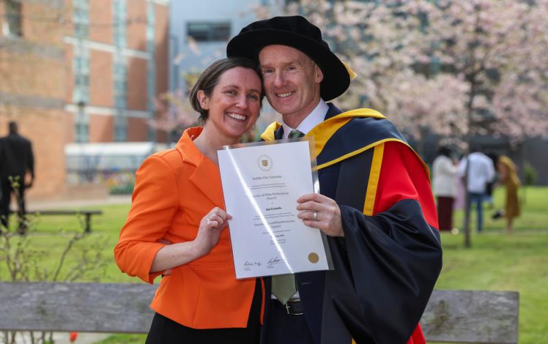 'A real-time case study': Munster Rugby's Ian Costello graduates from DCU with Doctorate 