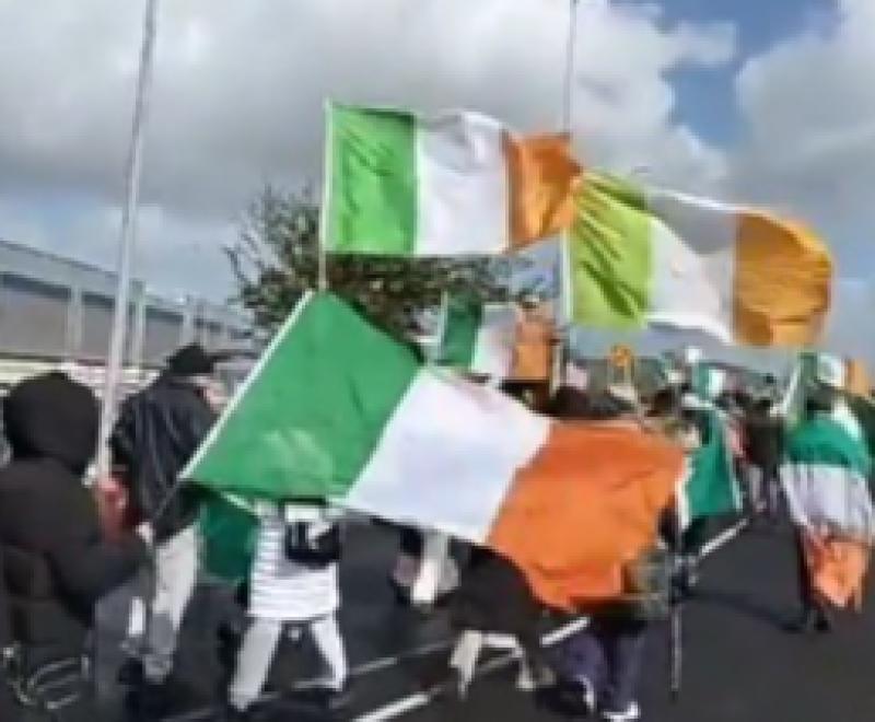 BREAKING: People take to the streets of Limerick in fuel protest march