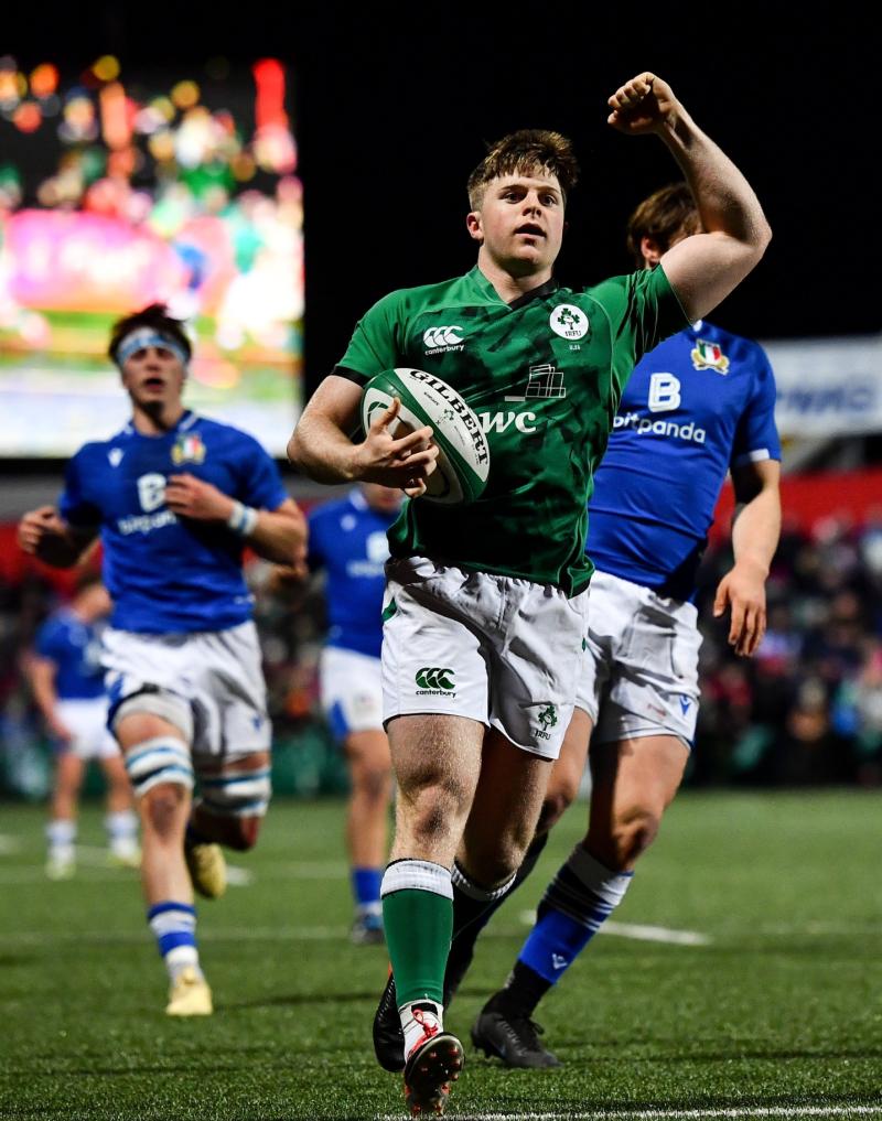 Ireland U20 side to face England U20s in Six Nations named
