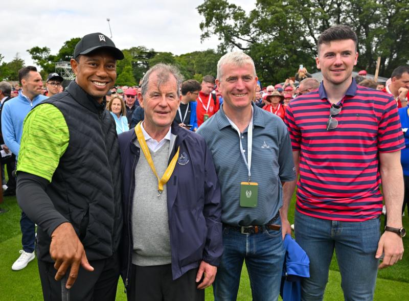 Tiger and the hurlers share the spotlight at JP’s charity pro-am