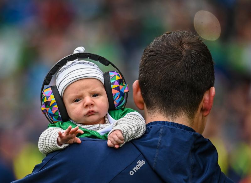 In Pictures: Limerick team celebrate with their children and families 